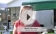 Recycled Glass Artist Karen Hamilton - Southern Maryland